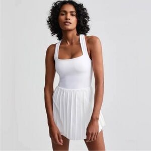 Varley Carina Dress In light grey Size Small